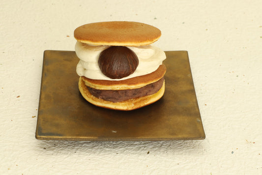 渋皮栗の生どらグランデ 4個入り 送料込み