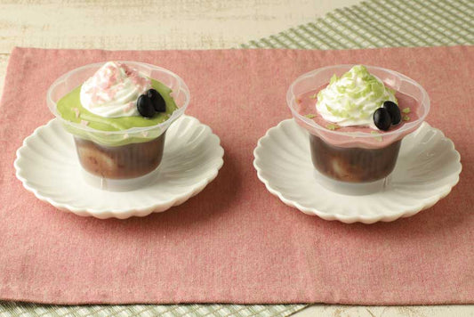 宇治抹茶とラズベリーの冷んやりぜんざい 5個入セット 送料込み