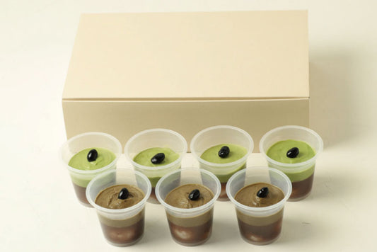 ふくや高倉中学校コラボスイーツ　（抹茶＆ほうじ茶）7個入セット　送料込み