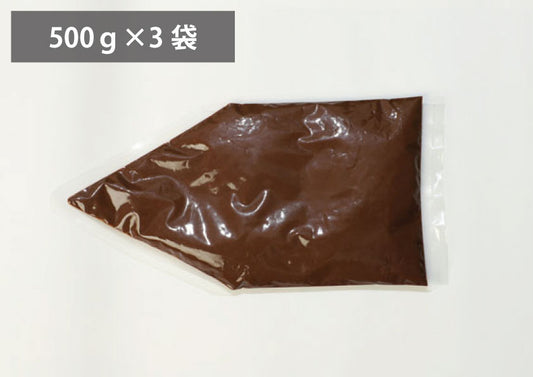 濃厚デザートソース(チョコレート500g×3袋)　送料込み（店舗受取不可）